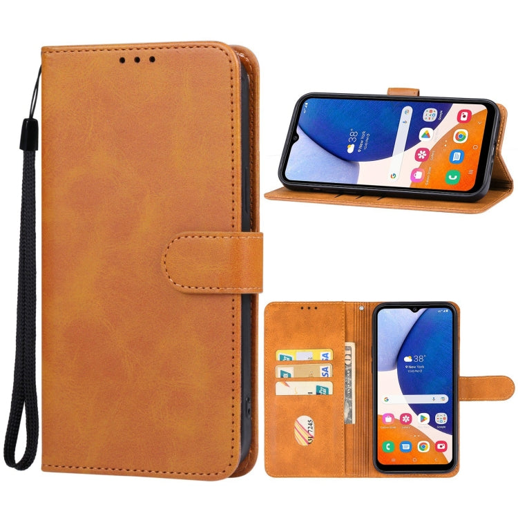 For Samsung Galaxy A14 4G Leather Phone Case
