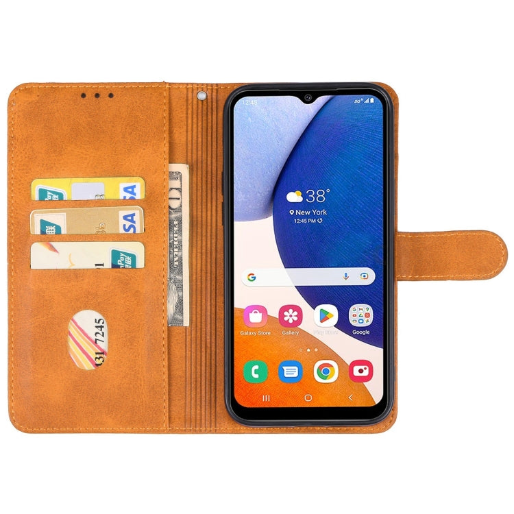 For Samsung Galaxy A14 4G Leather Phone Case