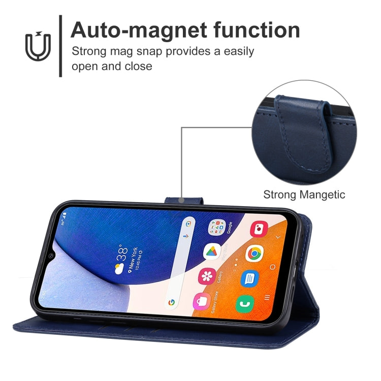 For Samsung Galaxy A14 4G Leather Phone Case