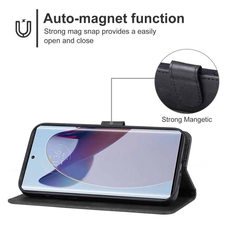 For Motorola Moto X40 Pro Leather Phone Case