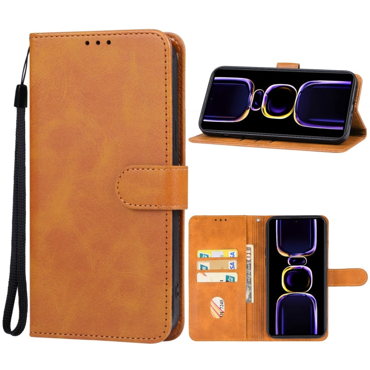 For Xiaomi Redmi K60 Leather Phone Case