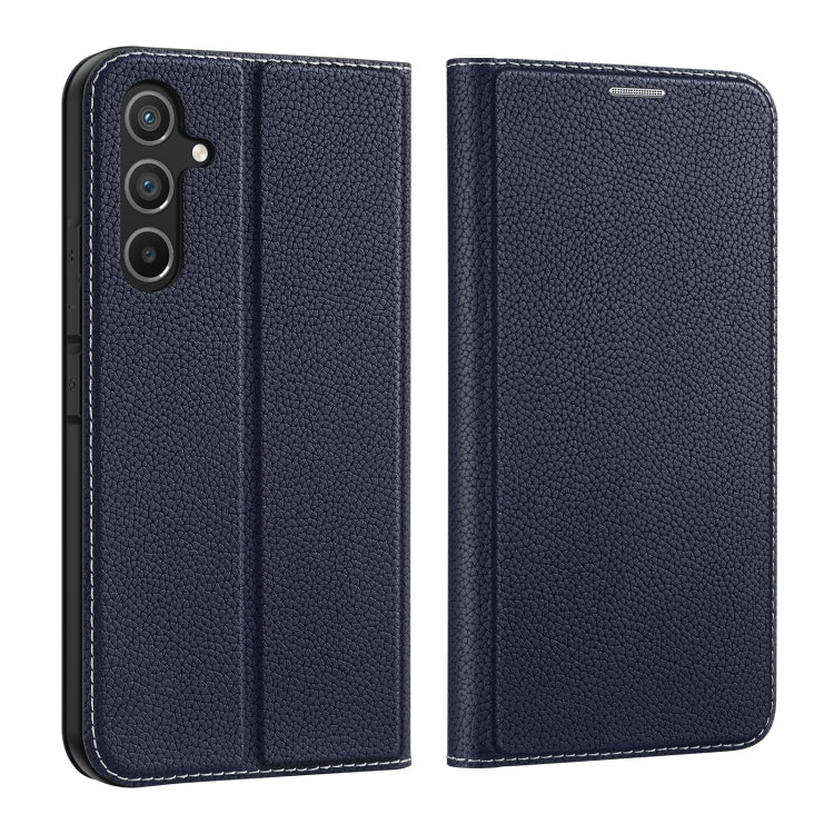 For Samsung Galaxy A54 5G DUX DUCIS Skin X2 Series Horizontal Flip Leather Phone Case