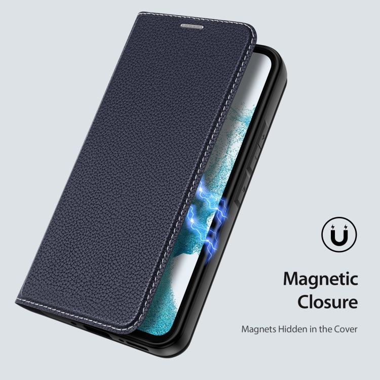 For Samsung Galaxy A54 5G DUX DUCIS Skin X2 Series Horizontal Flip Leather Phone Case
