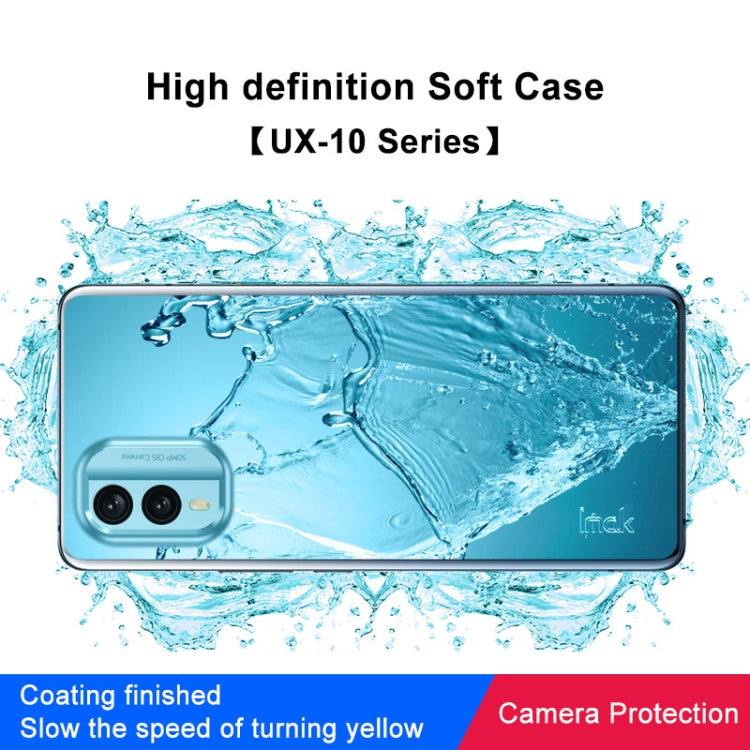 For Nokia X30 5G IMAK UX-10 Series Transparent Shockproof TPU Phone Case(Transparent)