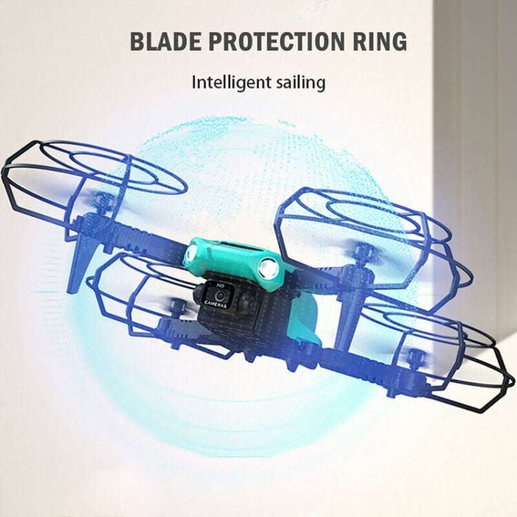 JJR/C H11 Fixed Height Mini Folding Drone, Specification:Dual Camera(Green)
