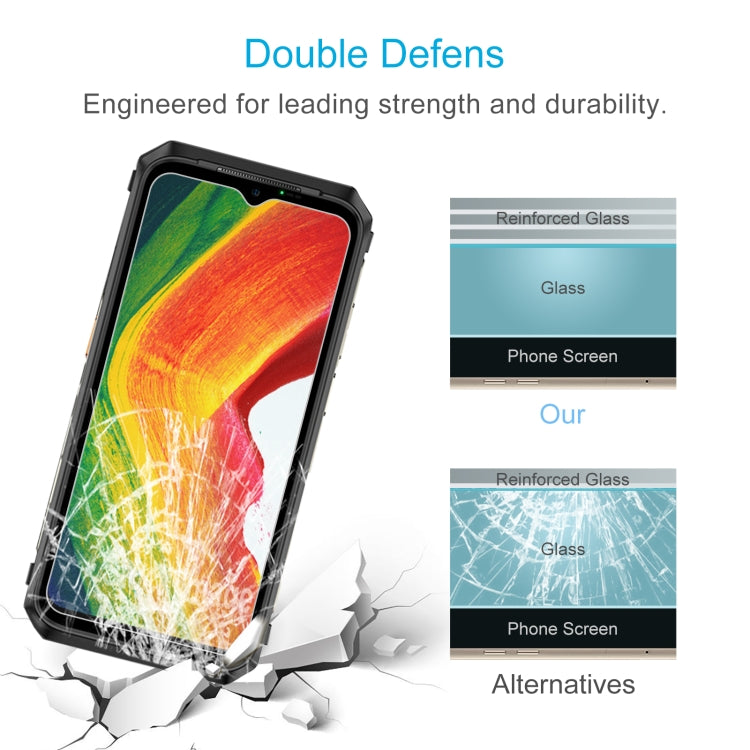 For Ulefone Power Armor 19 50pcs 0.26mm 9H 2.5D Tempered Glass Film