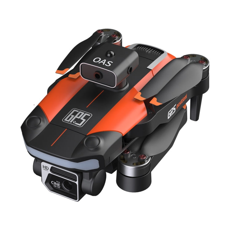 JJR/C X26 Royal Bat Medium 8K Brushless Dual Camera Obstacle Avoidance Drone(Black Orange)