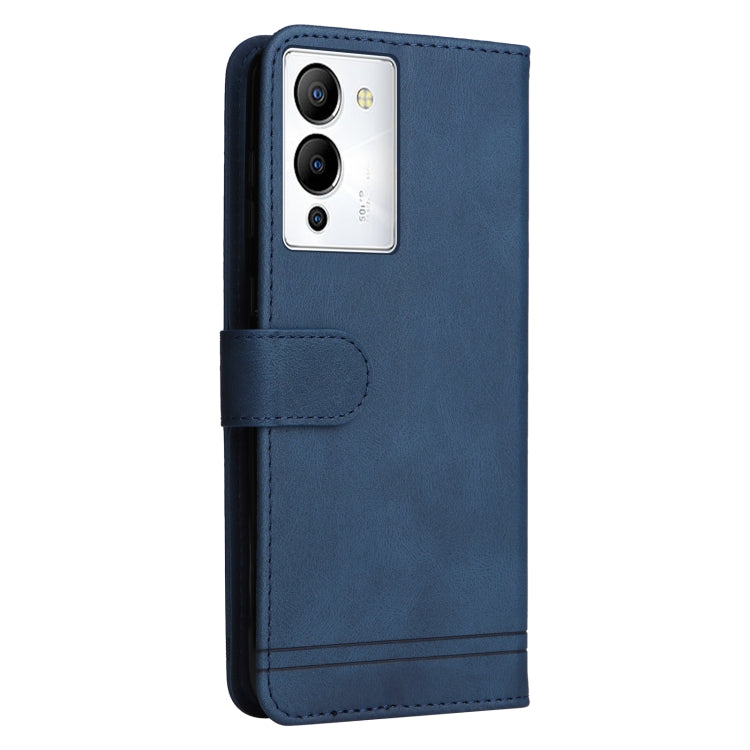 For Infinix Note 12 / G96 Skin Feel Life Tree Metal Button Leather Phone Case