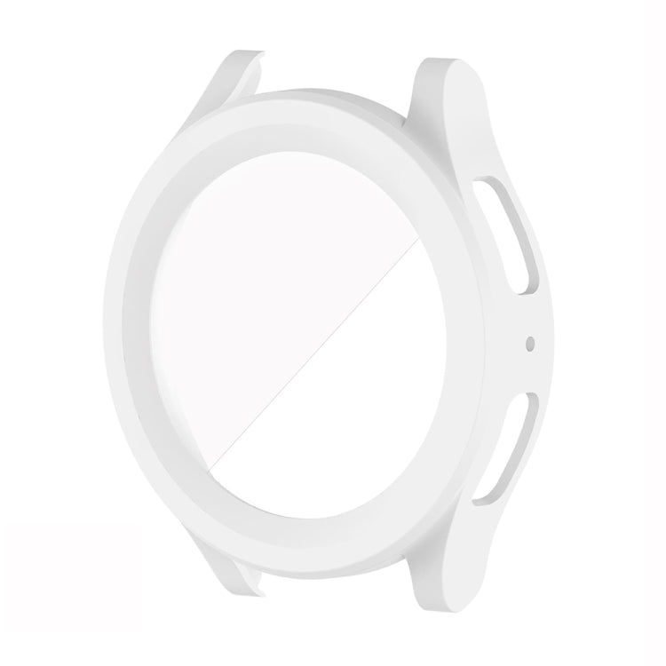 For Samsung Galaxy Watch5 Pro 45mm PC + Tempered Film Fuel Injection Watch Protective Case