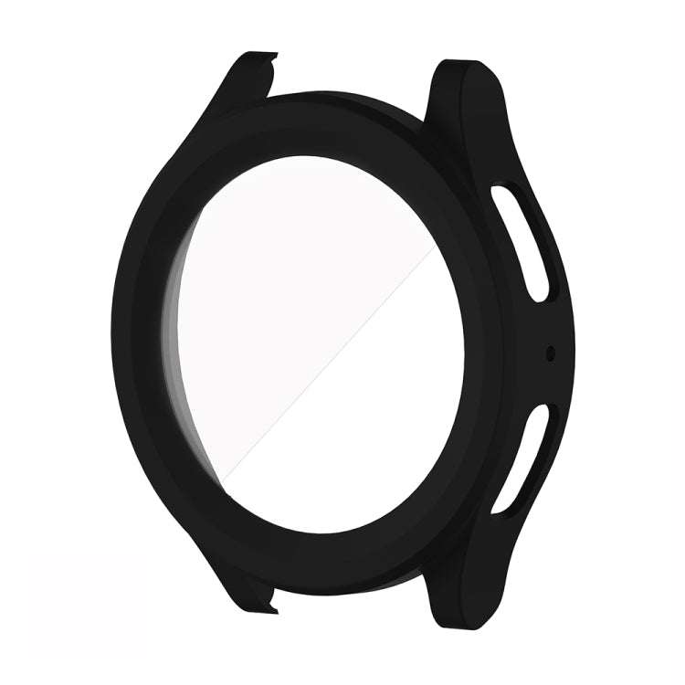 For Samsung Galaxy Watch5 Pro 45mm PC + Tempered Film Fuel Injection Watch Protective Case