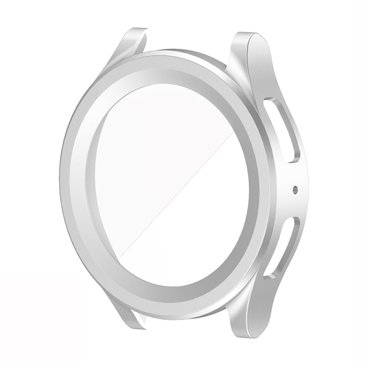For Samsung Galaxy Watch5 Pro 45mm PC + Tempered Film Fuel Injection Watch Protective Case