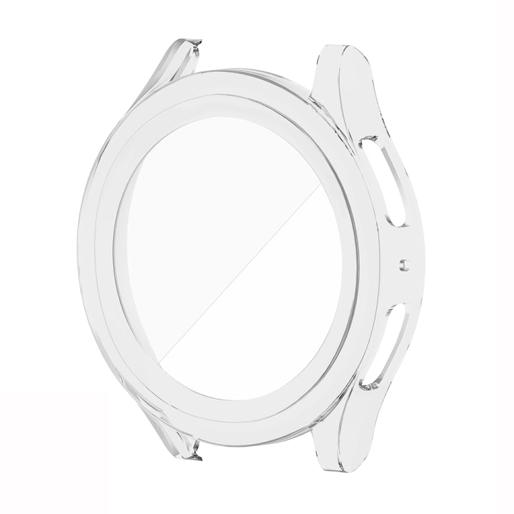 For Samsung Galaxy Watch5 Pro 45mm PC + Tempered Film Fuel Injection Watch Protective Case