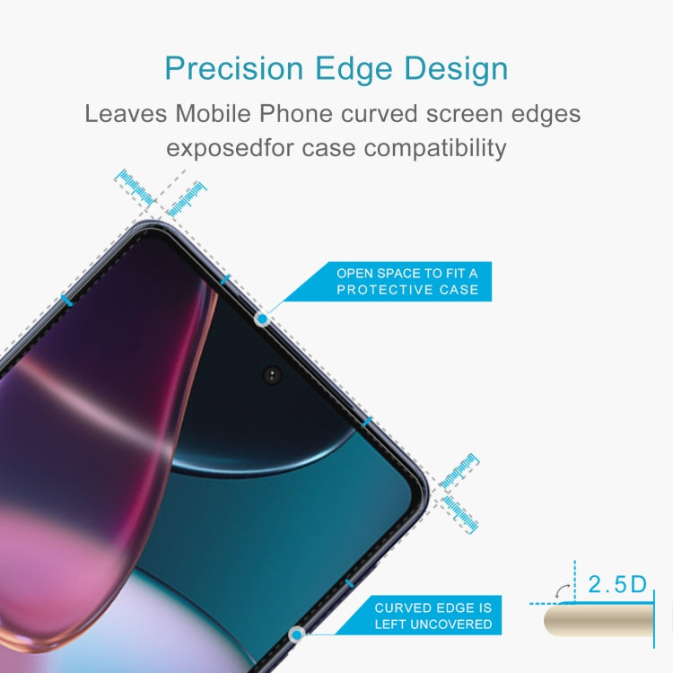 For Motorola Moto Edge+ 2023 50pcs 0.26mm 9H 2.5D Tempered Glass Film