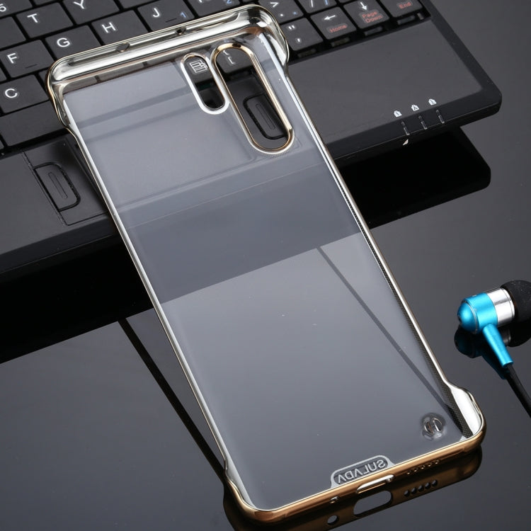 For Huawei P30 Pro SULADA Borderless Drop-proof Vacuum Plating PC Case