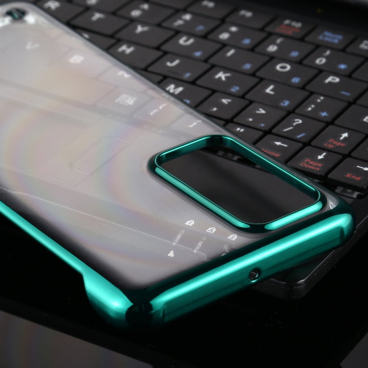 For Huawei P40 SULADA Borderless Drop-proof Vacuum Plating PC Case