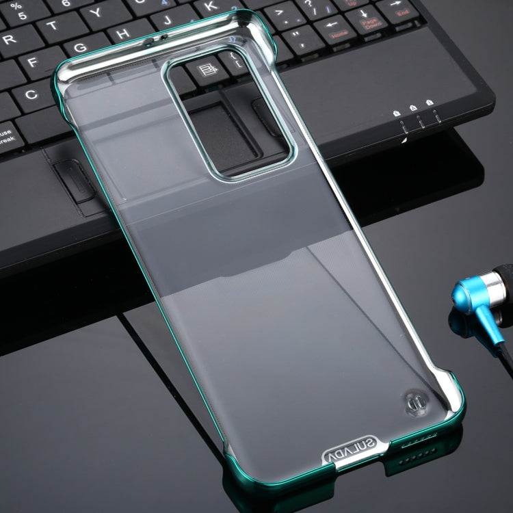 For Huawei P40 Pro SULADA Borderless Drop-proof Vacuum Plating PC Case