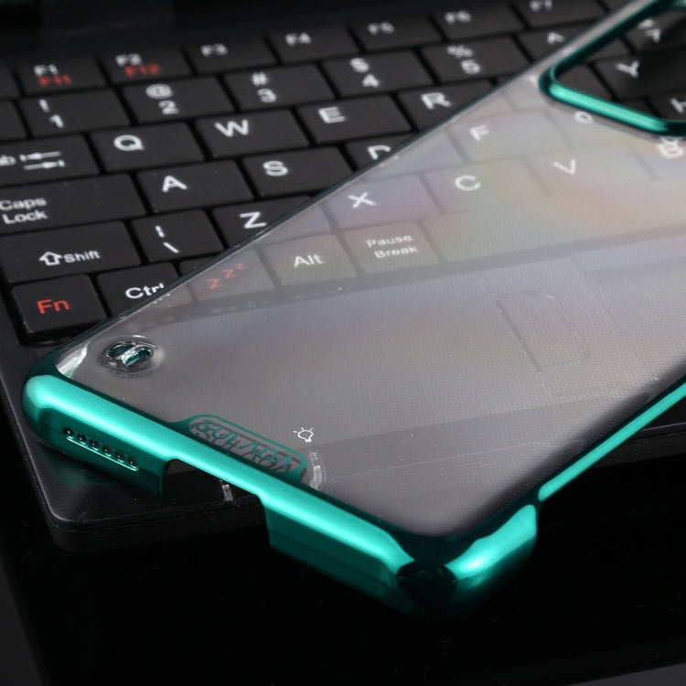 For Huawei P40 Pro SULADA Borderless Drop-proof Vacuum Plating PC Case