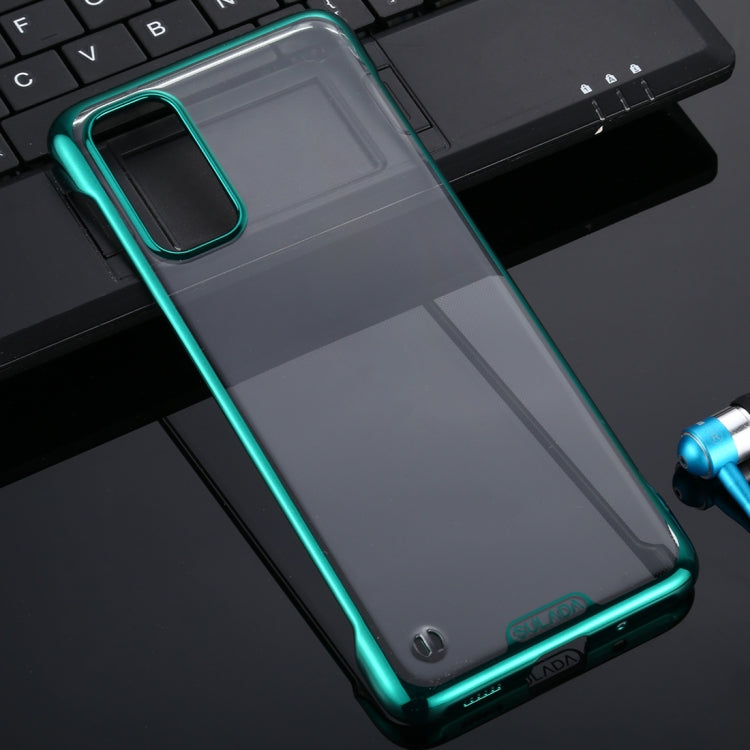 For Galaxy S20 SULADA Borderless Drop-proof Vacuum Plating PC Case