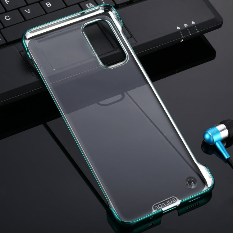 For Galaxy S20 SULADA Borderless Drop-proof Vacuum Plating PC Case