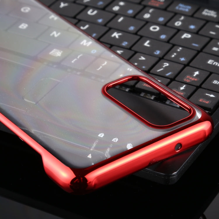 For Galaxy S20 SULADA Borderless Drop-proof Vacuum Plating PC Case