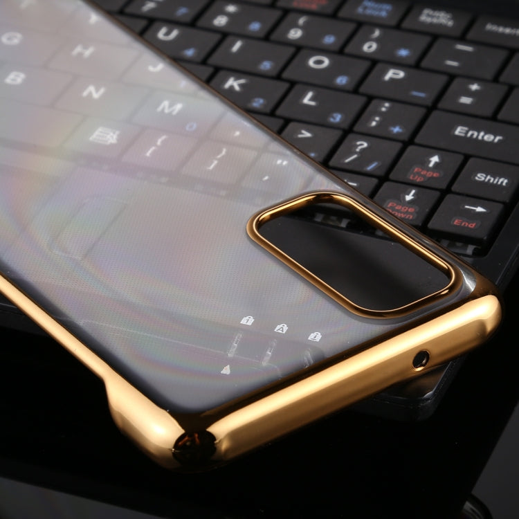 For Galaxy S20 SULADA Borderless Drop-proof Vacuum Plating PC Case