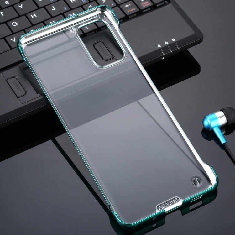 For Galaxy S20 Plus SULADA Borderless Drop-proof Vacuum Plating PC Case