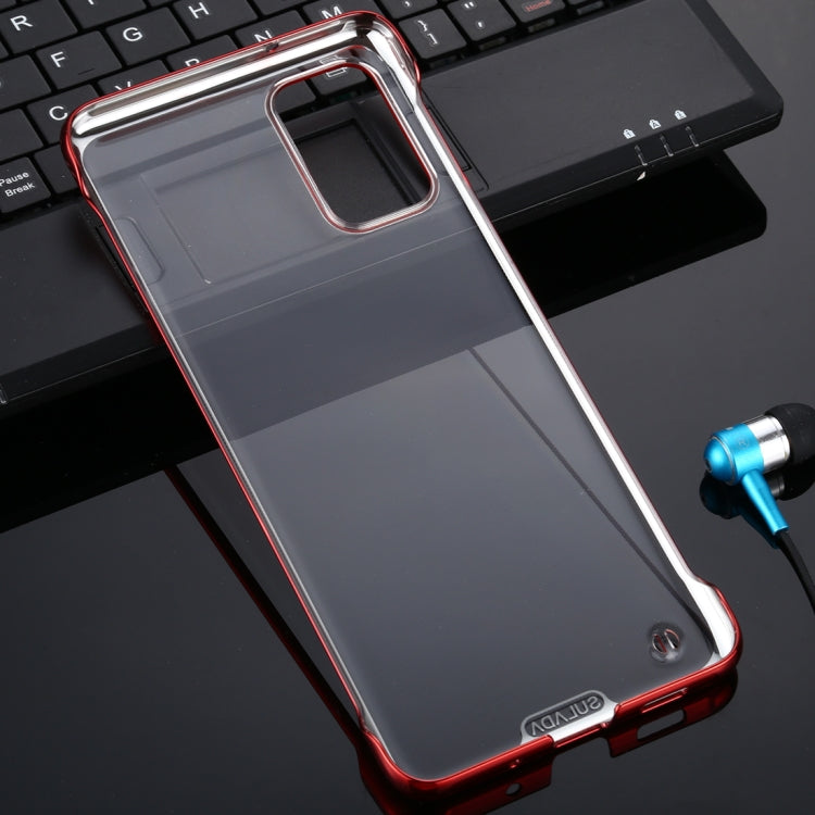 For Galaxy S20 Plus SULADA Borderless Drop-proof Vacuum Plating PC Case