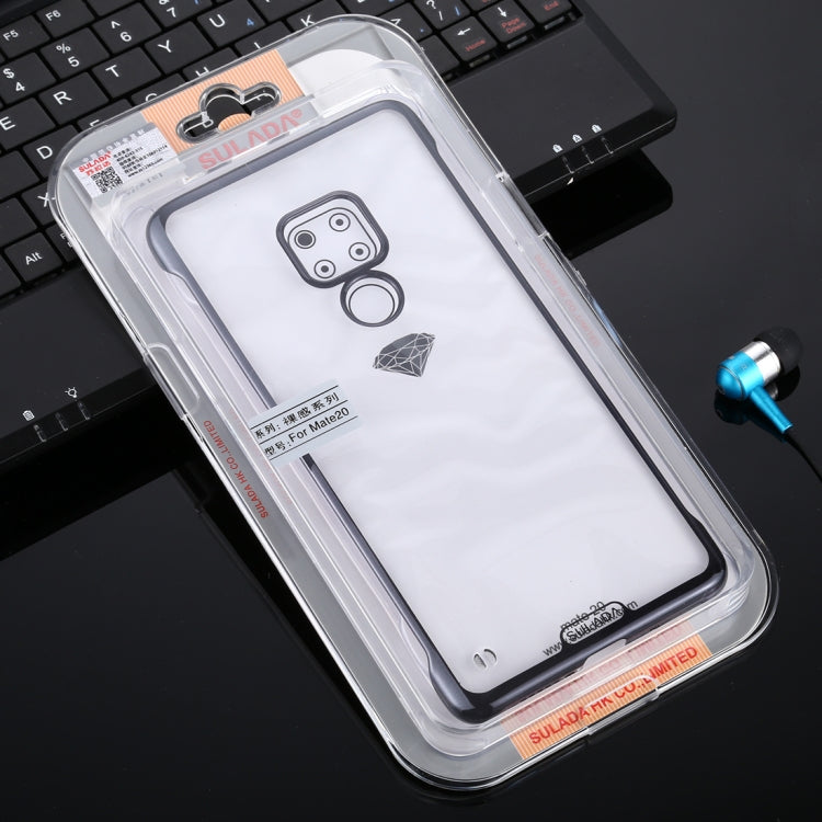 For Huawei Mate 20 SULADA Borderless Drop-proof Vacuum Plating PC Case