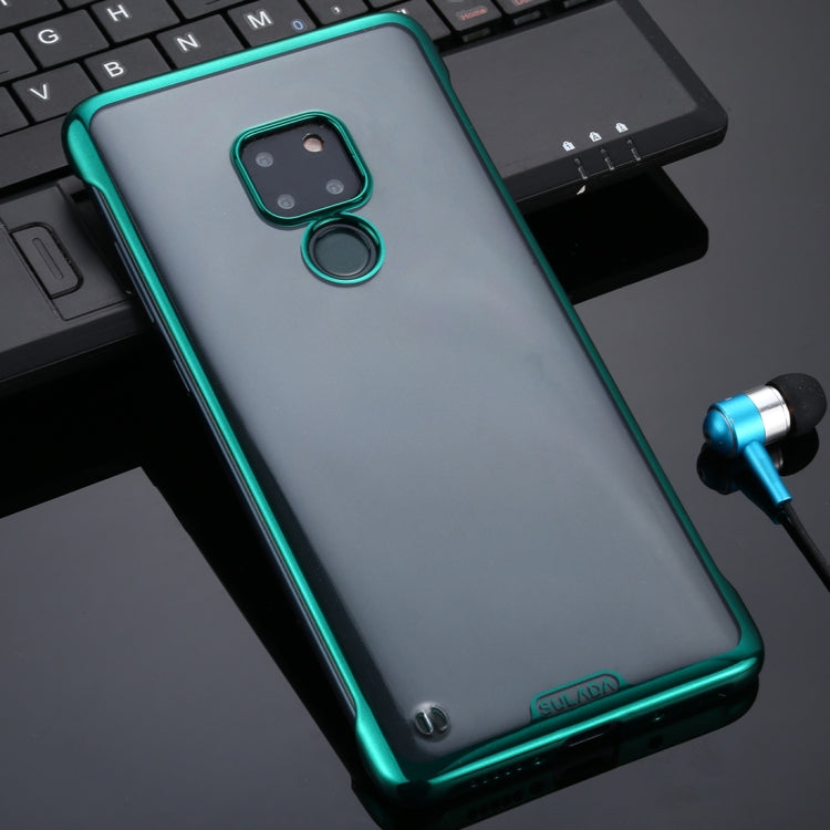 For Huawei Mate 20 SULADA Borderless Drop-proof Vacuum Plating PC Case