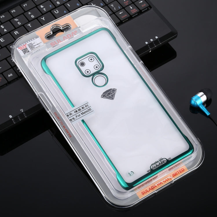 For Huawei Mate 20 SULADA Borderless Drop-proof Vacuum Plating PC Case