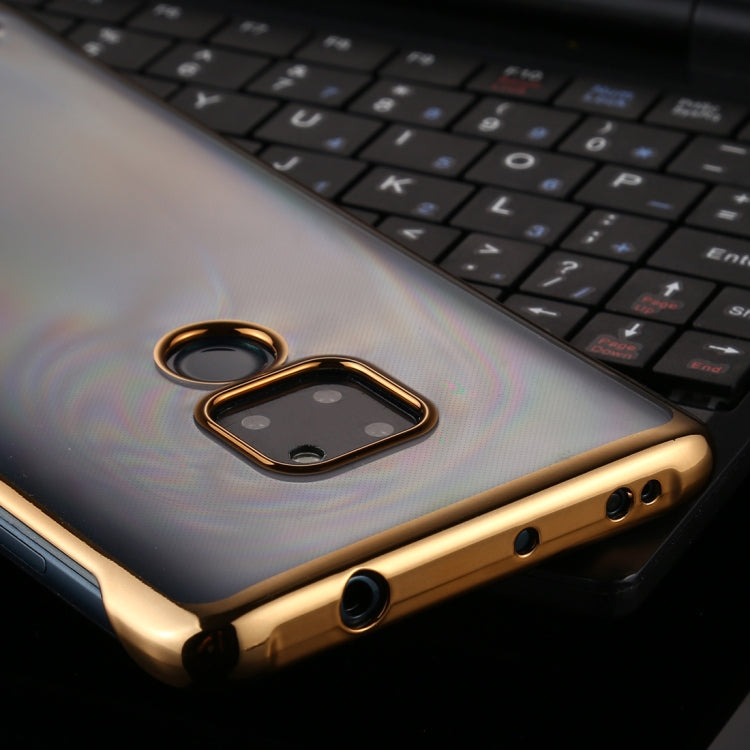 For Huawei Mate 20 SULADA Borderless Drop-proof Vacuum Plating PC Case