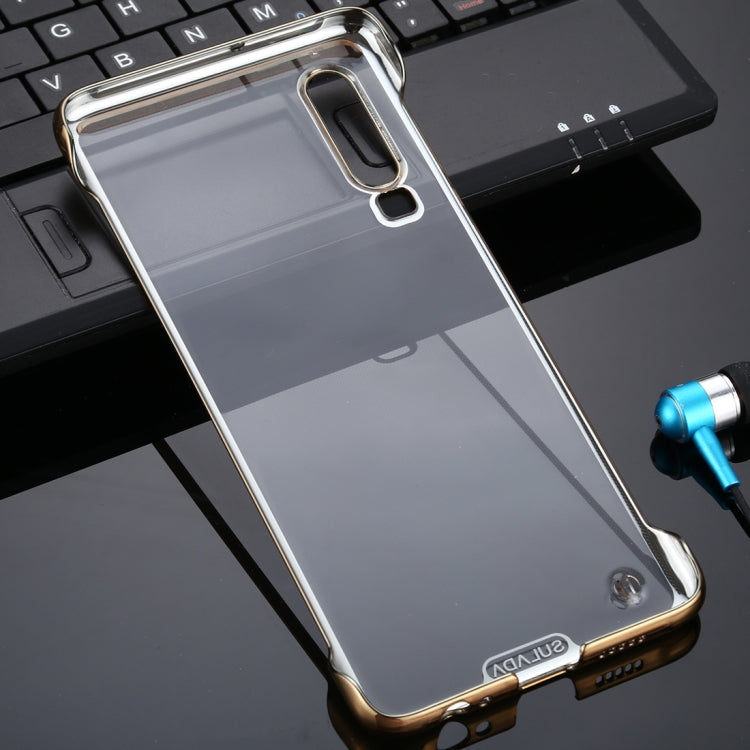 For Huawei P30 SULADA Borderless Drop-proof Vacuum Plating PC Case