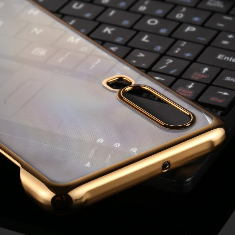 For Huawei P30 SULADA Borderless Drop-proof Vacuum Plating PC Case