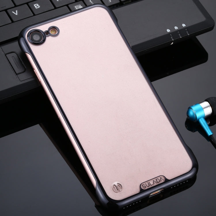 For iPhone SE 2022 / SE 2020 / 8 / 7 SULADA Borderless Drop-proof Vacuum Plating PC Case