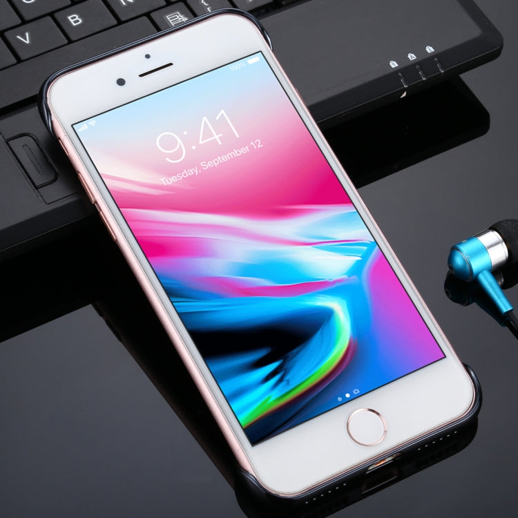 For iPhone SE 2022 / SE 2020 / 8 / 7 SULADA Borderless Drop-proof Vacuum Plating PC Case