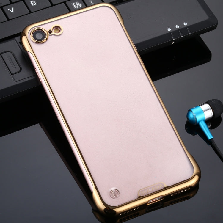 For iPhone SE 2022 / SE 2020 / 8 / 7 SULADA Borderless Drop-proof Vacuum Plating PC Case