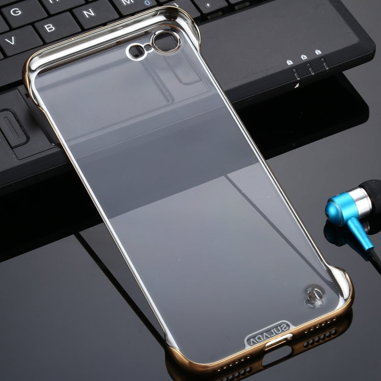 For iPhone SE 2022 / SE 2020 / 8 / 7 SULADA Borderless Drop-proof Vacuum Plating PC Case