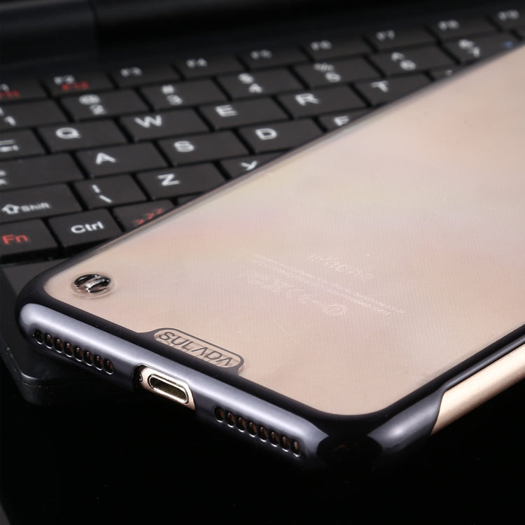 For iPhone 7 Plus / 8 Plus SULADA Borderless Drop-proof Vacuum Plating PC Case