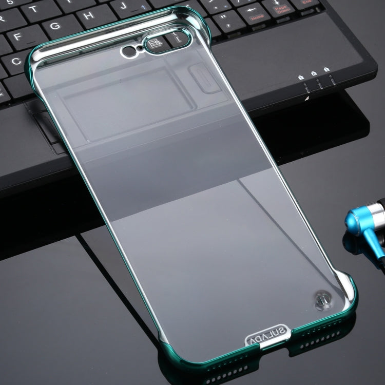 For iPhone 7 Plus / 8 Plus SULADA Borderless Drop-proof Vacuum Plating PC Case