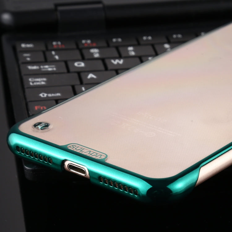For iPhone 7 Plus / 8 Plus SULADA Borderless Drop-proof Vacuum Plating PC Case