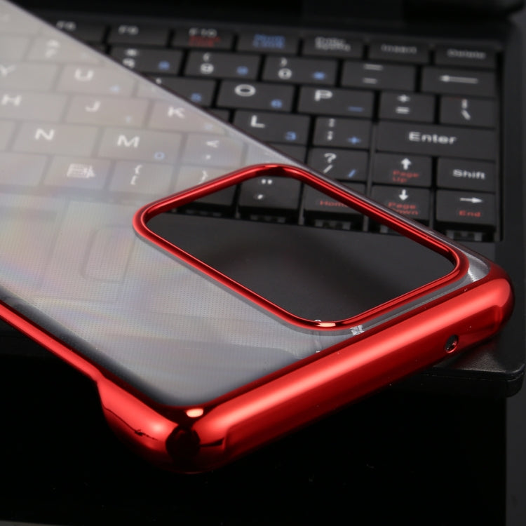 For Galaxy S20 Ultra SULADA Borderless Drop-proof Vacuum Plating PC Case