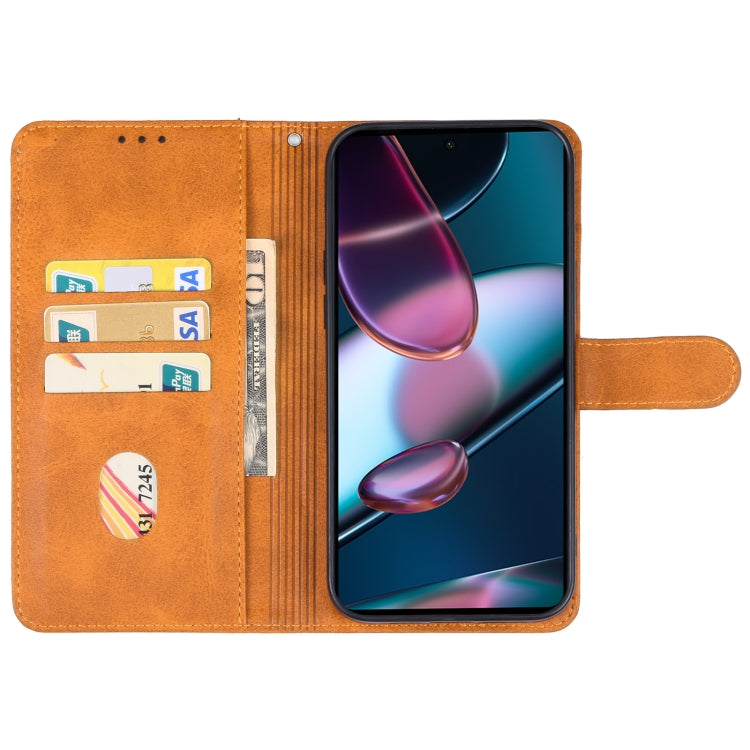 For Motorola Moto Edge+ 2023 Leather Phone Case