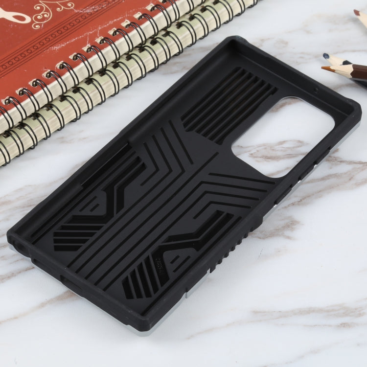 For Samsung Galaxy S23 Ultra 5G All Inclusive Double-color TPU + PC Phone Case