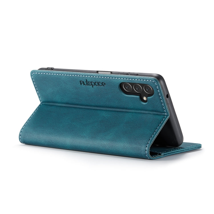 For Samsung Galaxy A14 5G AutSpace A01 Retro Skin-feel Crazy Horse Texture Horizontal Flip Leather Case