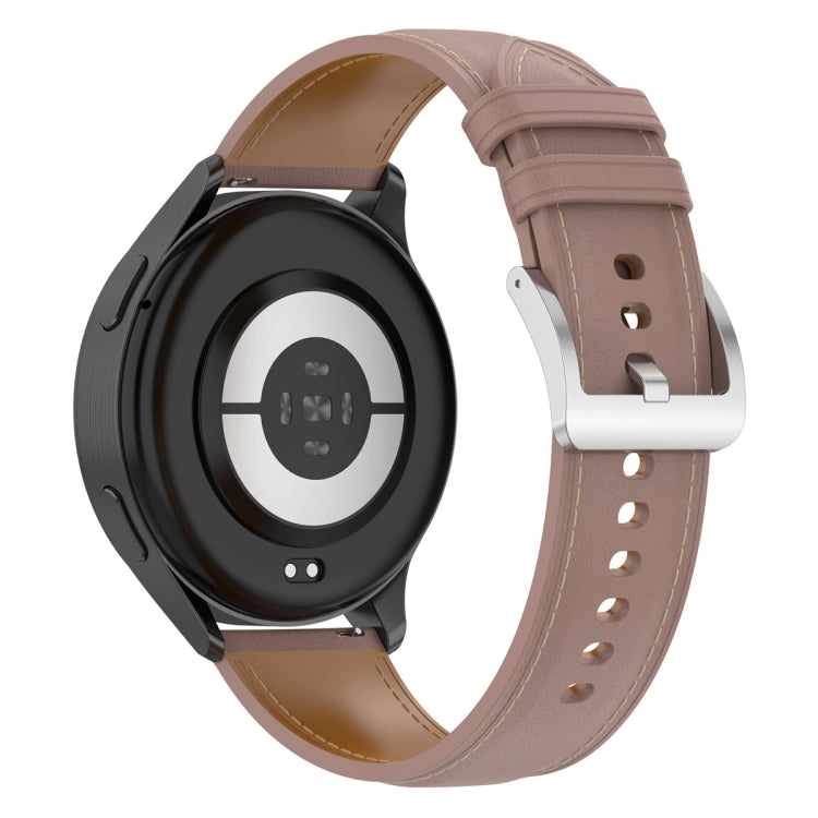 For Huawei Watch Buds/Xiaomi Watch S2 22mm Genuine Leather Watch Band