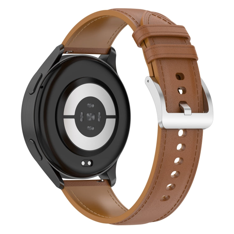 For Huawei Watch Buds/Xiaomi Watch S2 22mm Genuine Leather Watch Band