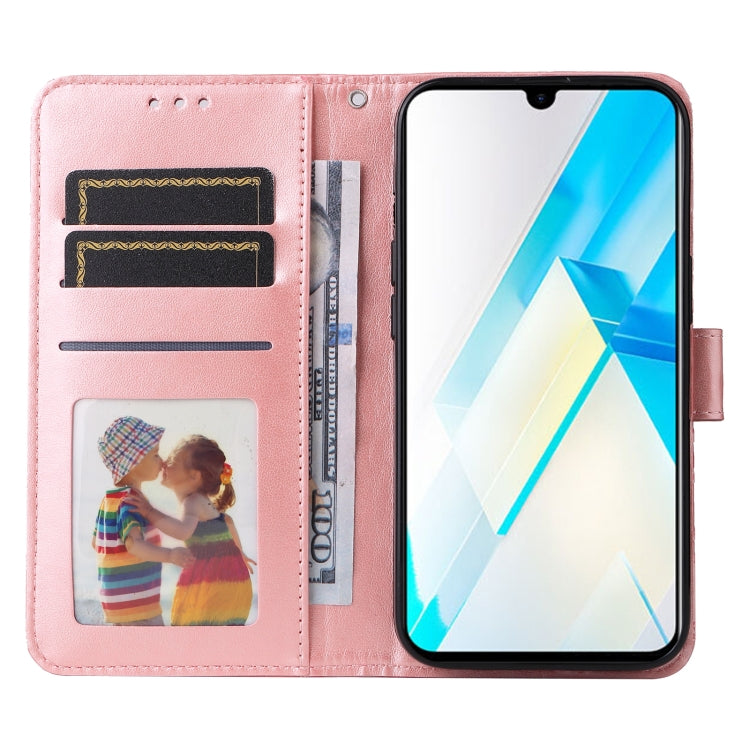 For Infinix Note 12 / G96 Embossed Sunflower Leather Phone Case