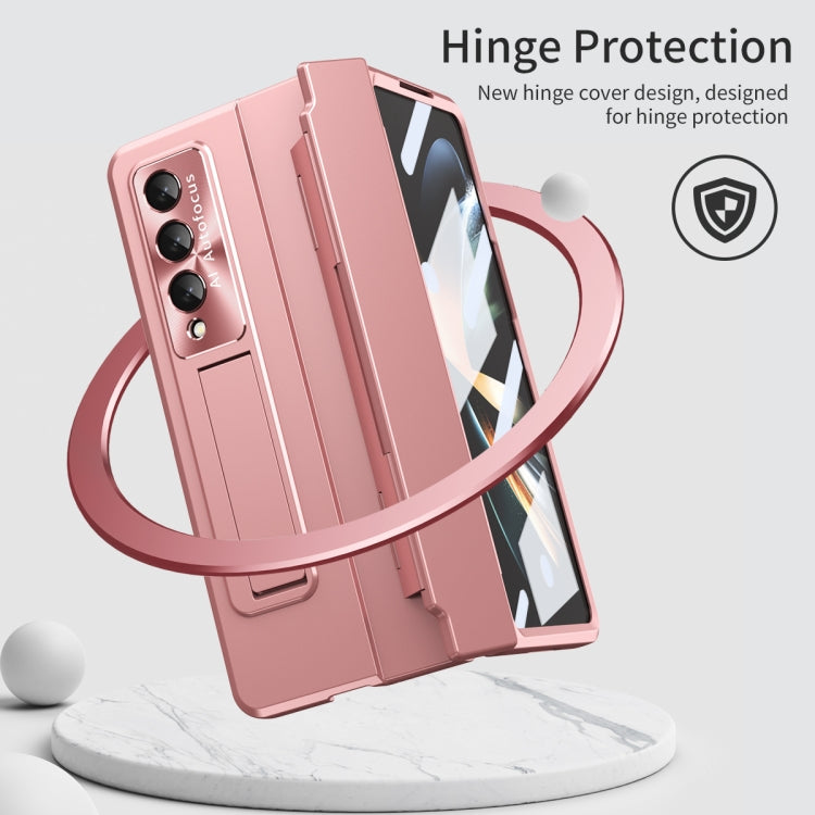 For Samsung Galaxy Z Fold4 Integrated Folding Phone Case with Hinge