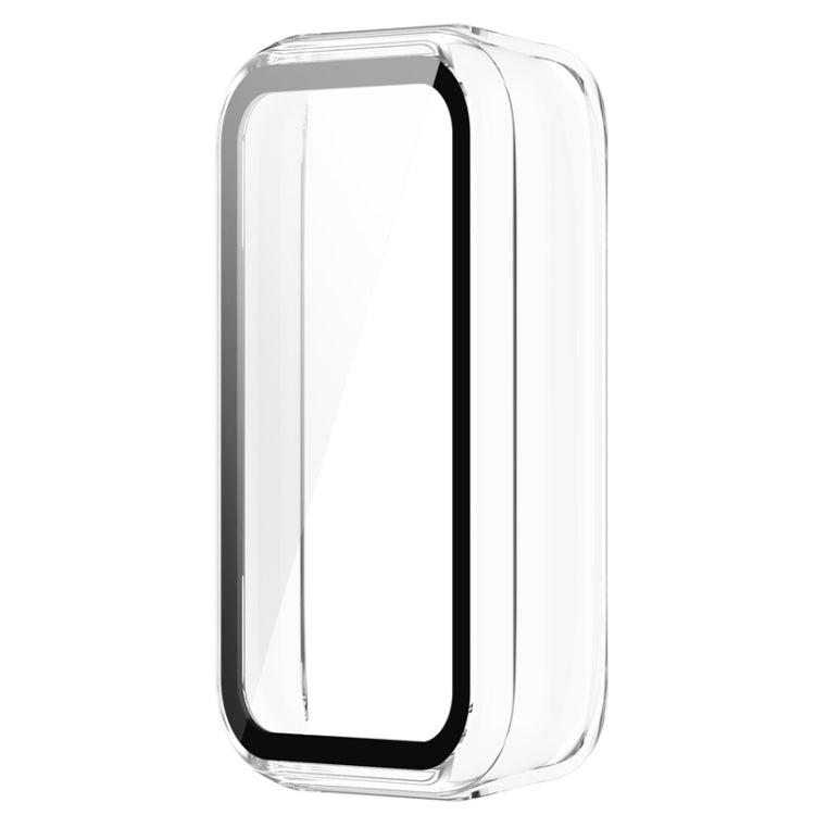 For Amazfit Band 7 PC + Tempered Glass Integrated Protective Watch Case