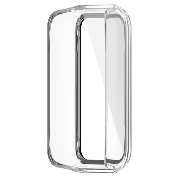 For Amazfit Band 7 PC + Tempered Glass Integrated Protective Watch Case